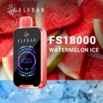 ELF BAR FS18000 50MG 18000 Puffs Disposable Vape Price in Dubai Watermelon Ice