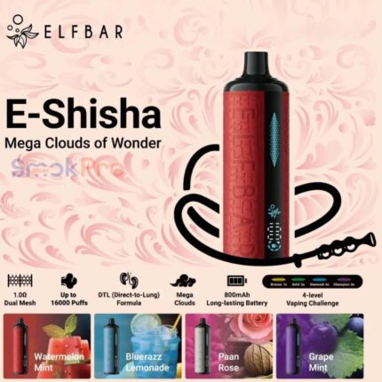 Elf Bar E-Shisha 16000 Puffs Disposable VAPE