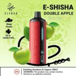 Elf Bar E-Shisha 16000 Puffs Disposable VAPE DOUBLE APPLE