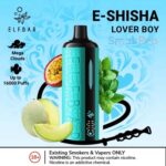 Elf Bar E-Shisha 16000 Puffs Disposable VAPE LOVER BOY