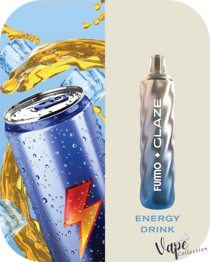 FUMMO Glaze 4500 Puffs 20MG Disposable Vape Price in Dubai Energy Drink