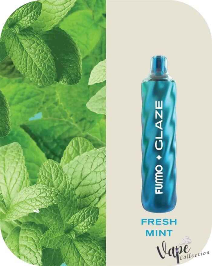 FUMMO Glaze 4500 Puffs 20MG Disposable Vape Price in Dubai Fresh Mint