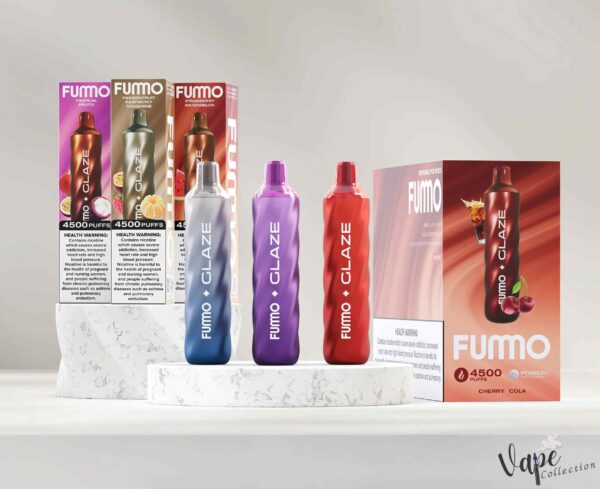 FUMMO Glaze 4500 Puffs 20MG Disposable Vape in Dubai