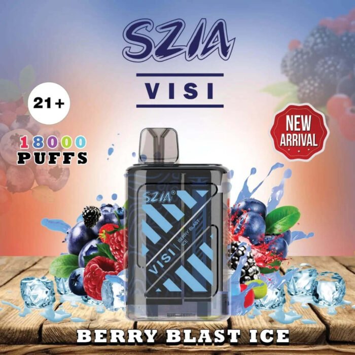 SZIA Visi 18000 Puffs Price in Dubai BERRY BLAST ICE