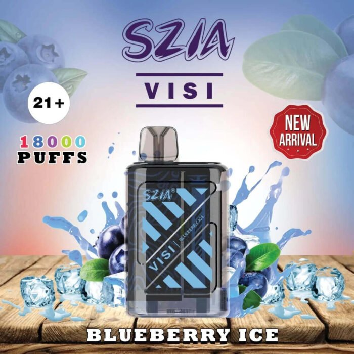 SZIA Visi 18000 Puffs Price in Dubai BLUEBERRY ICE