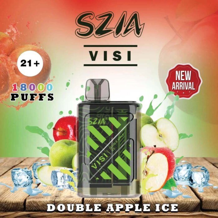 SZIA Visi 18000 Puffs Price in Dubai DOUBLE APPLE ICE