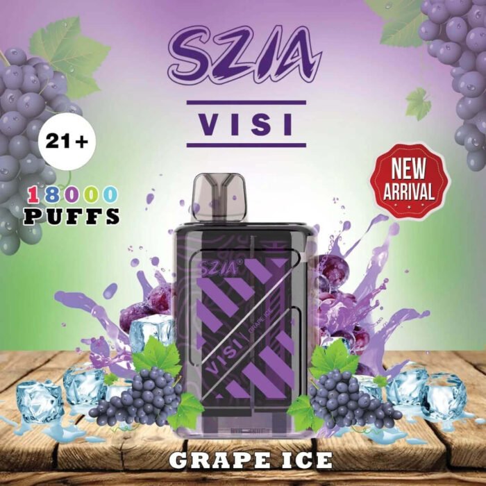 SZIA Visi 18000 Puffs Price in Dubai GRAPE ICE