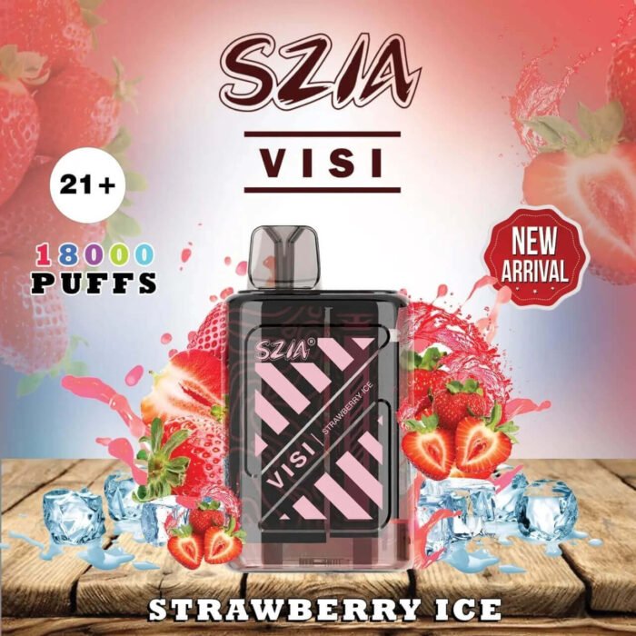 SZIA Visi 18000 Puffs Price in Dubai STRAWBERRY ICE