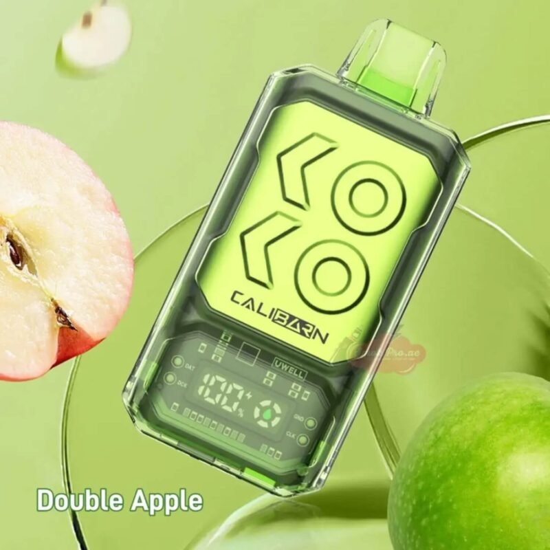 Uwell Caliburn Bar 16000 Puffs Disposable Vape DOUBLE APPLE