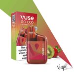 VUSE GO Box 1000 Puffs 20MG Disposable Vape Price in Dubai Strawberry Kiwi