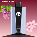 WAKA SOPRO 20000 PUFFS DISPOSABLE VAPE SAKURA GRAPE