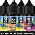 BLVK Frost Ice 30ml Vape Juice 35mg Salt Nicotine