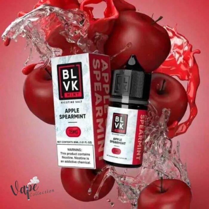 BLVK Frost Ice 30ml Vape Juice 35mg Salt Nicotine APPLE SPEARMINT