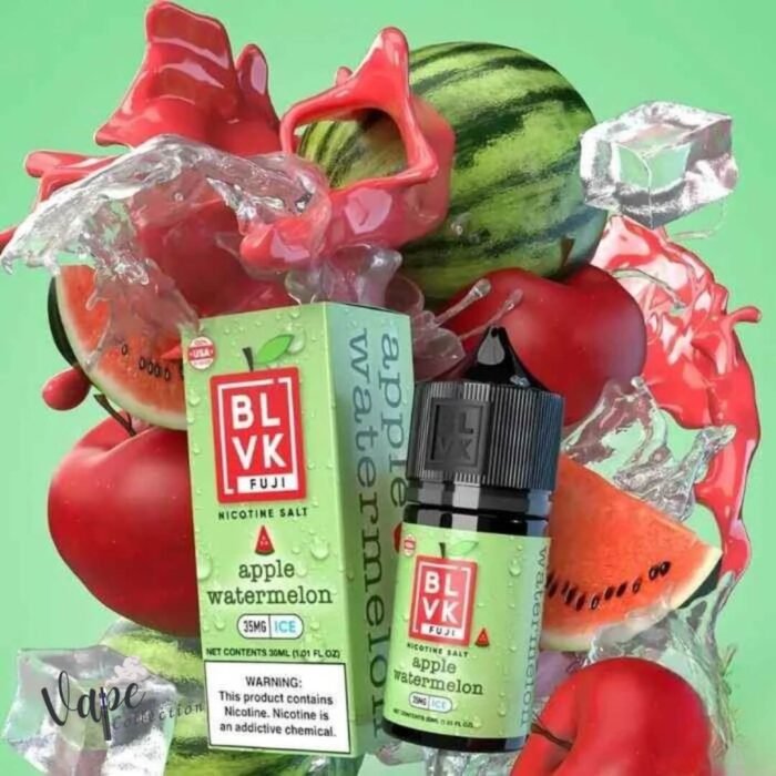 BLVK Frost Ice 30ml Vape Juice 35mg Salt Nicotine APPLE WATERMELON