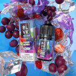 BLVK Frost Ice 30ml Vape Juice 35mg Salt Nicotine GRAPE BERRY
