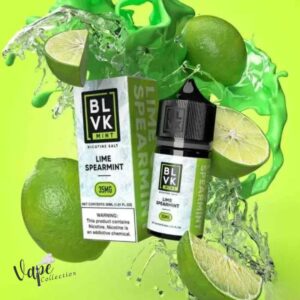 BLVK Frost Ice 30ml Vape Juice 35mg Salt Nicotine LIME SPEARMINT