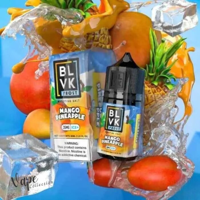 BLVK Frost Ice 30ml Vape Juice 35mg Salt Nicotine MANGO PINEAPPLE