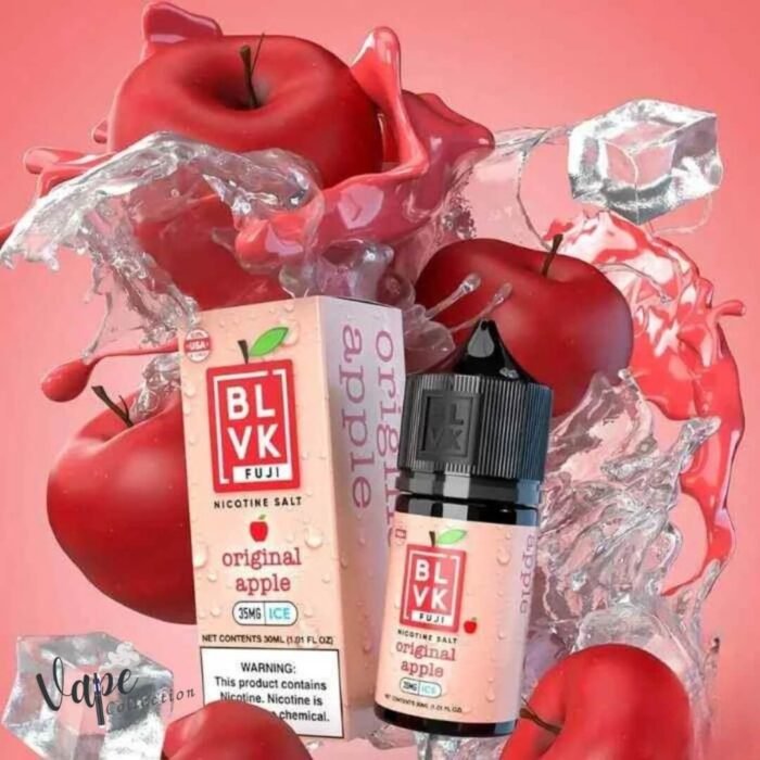 BLVK Frost Ice 30ml Vape Juice 35mg Salt Nicotine ORIGINAL APPLE