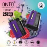 DTL Vapor ONTO Ultra 25000 Puffs Disposable Vape Raspberry Grape