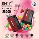 DTL Vapor ONTO Ultra 25000 Puffs Disposable Vape Strawberry Bubble Gum