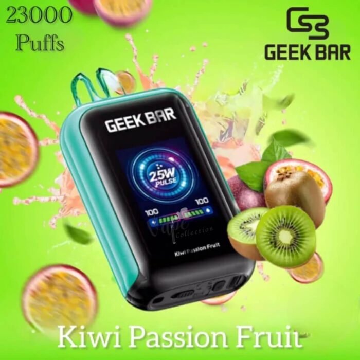 GEEKBAR Watt 23000 Puffs Disposable Vape Kiwi Passion Fruit