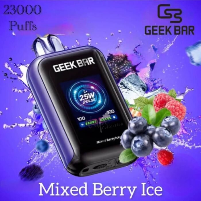 GEEKBAR Watt 23000 Puffs Disposable Vape Mixed Berry Ice