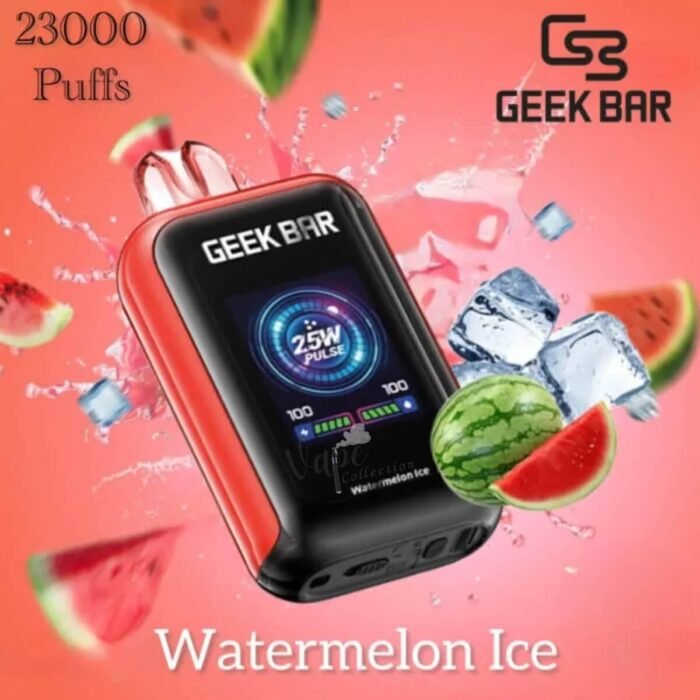 GEEKBAR Watt 23000 Puffs Disposable Vape Watermelon Ice