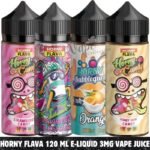 HORNY FLAVA 120 ML E-LIQUID 3MG VAPE JUICE