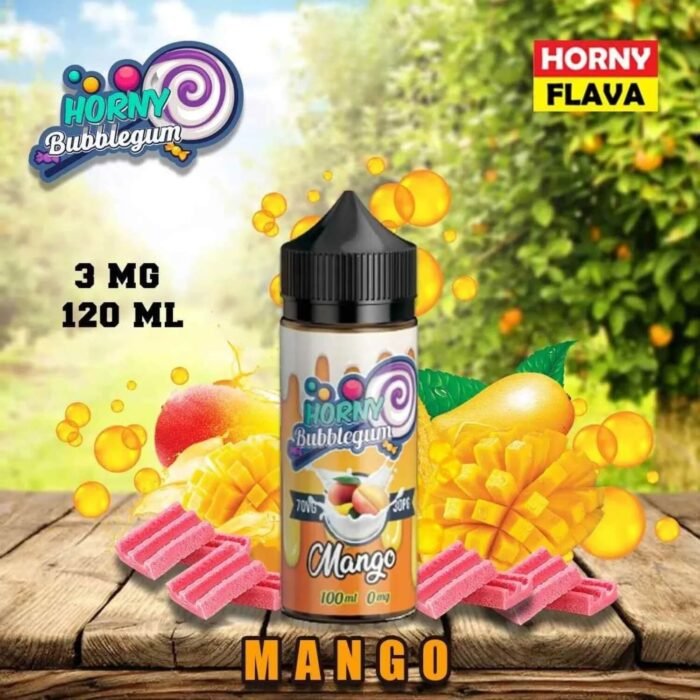 HORNY FLAVA 120 ML E-LIQUID 3MG VAPE JUICE MANGO