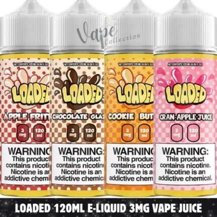 LOADED 120ML E-LIQUID 3MG VAPE JUICE IN DUBAI