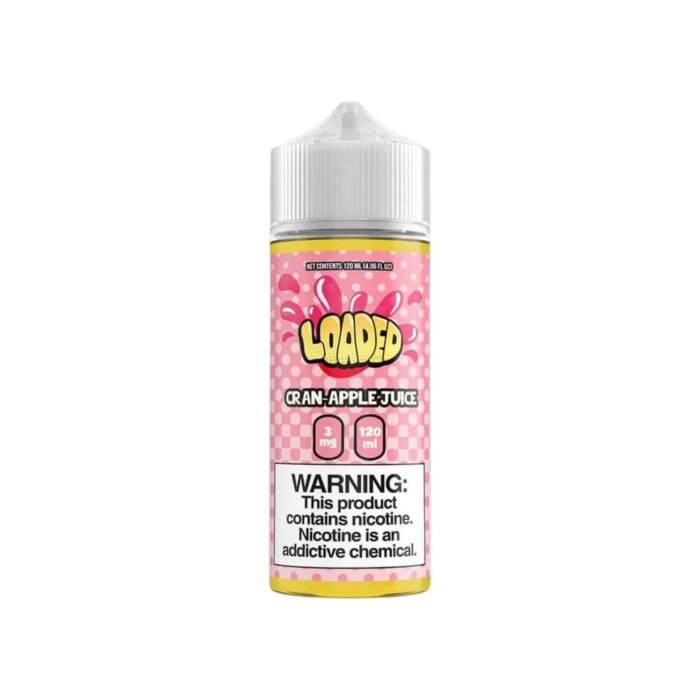 LOADED 120ML E-LIQUID 3MG VAPE JUICE IN DUBAI CRAN-APPLE JUICE