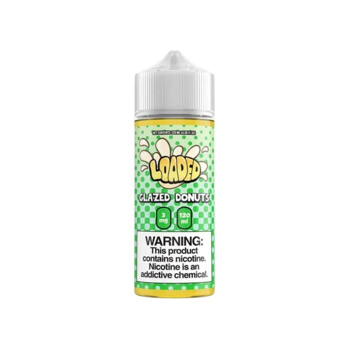 LOADED 120ML E-LIQUID 3MG VAPE JUICE IN DUBAI GLAZED DONUTS