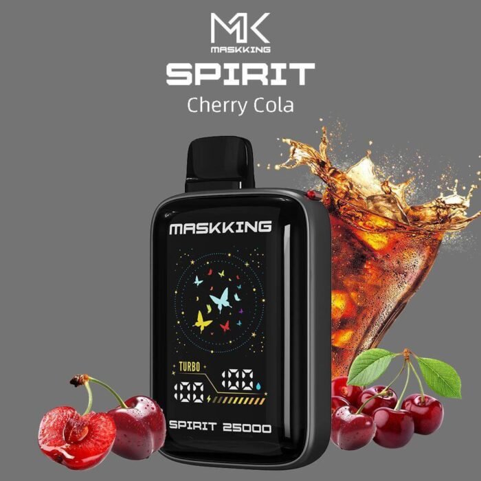 MASKKING Spirit 25000 50MG Disposable Vape Price in Dubai CHERRY COLA