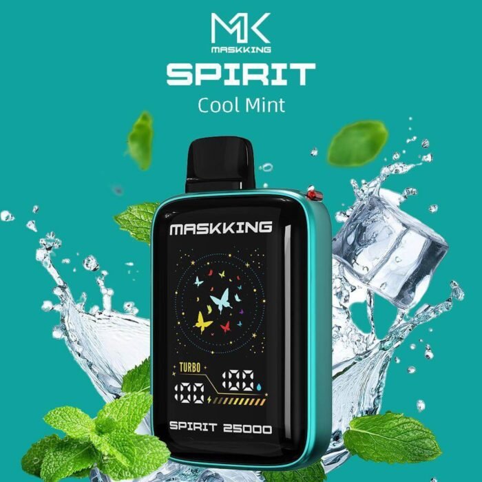 MASKKING Spirit 25000 50MG Disposable Vape Price in Dubai COOL MINT