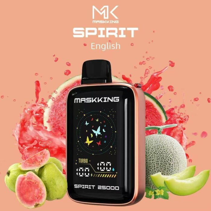 MASKKING Spirit 25000 50MG Disposable Vape Price in Dubai ENGLISH