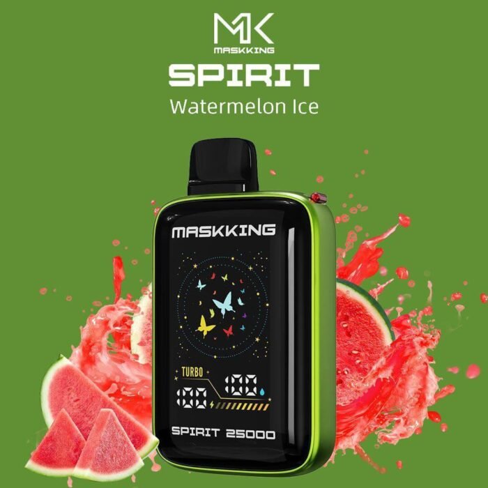 MASKKING Spirit 25000 50MG Disposable Vape Price in Dubai WATERMELON ICE