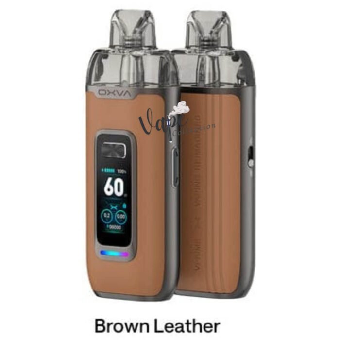 OXVA VPrime Pod System Kit BROWN LEATHER