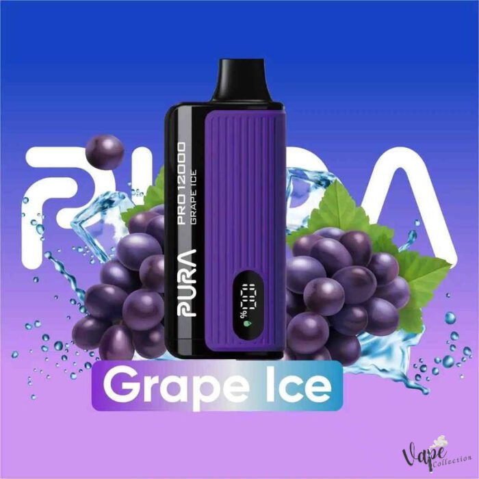 PURA PRO 12000 GRAPE ICE