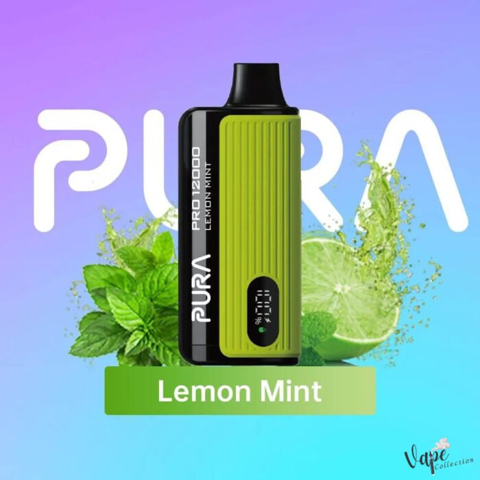 PURA PRO 12000 LEMON MINT