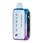 RIFBAR Turbo-X 25000 50mg Disposable Vape Price in Dubai Triple Berry