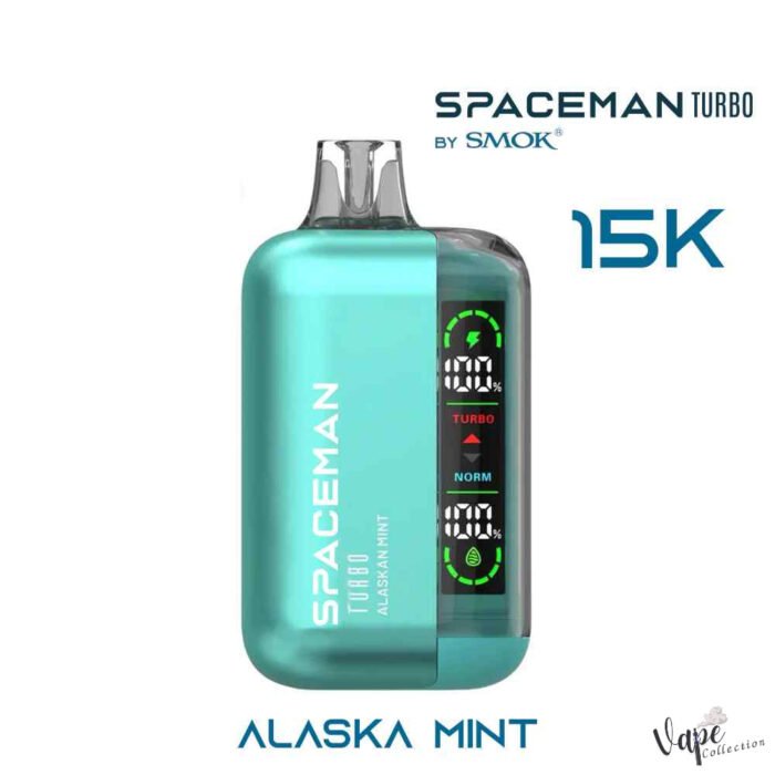 SMOK SPACEMAN TURBO 15000 ALASKAN MINT