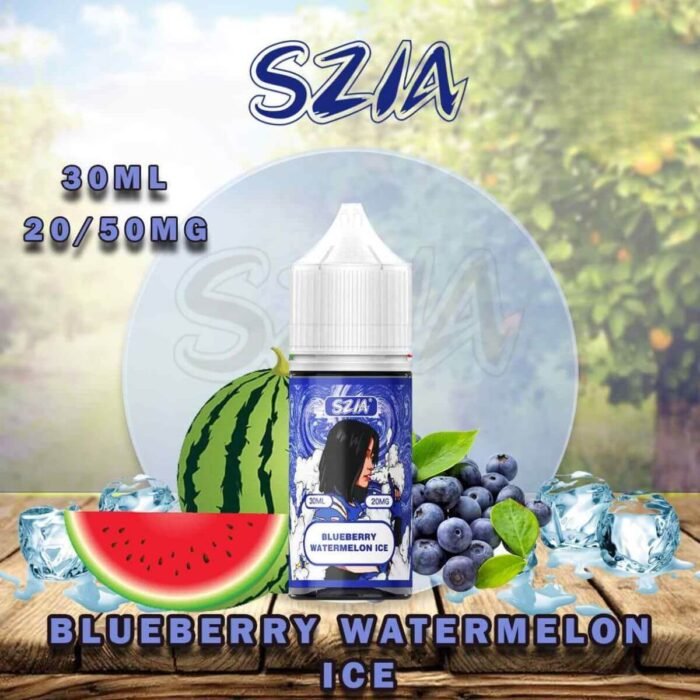 SZIA Salt Nicotine 20MG and 50MG E-liquid price in Dubai Blueberry Watermelon Ice