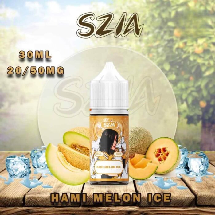 SZIA Salt Nicotine 20MG and 50MG E-liquid price in Dubai Hami Melon Ice