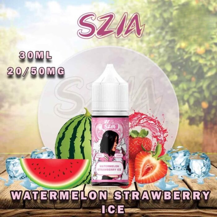 SZIA Salt Nicotine 20MG and 50MG E-liquid price in Dubai Watermelon Strawberry Ice