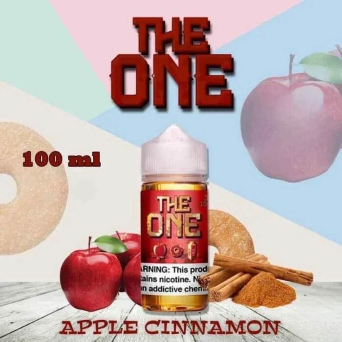 THE ONE 100 ML E-LIQUID 3MG VAPE JUICE APPLE CINNAMON