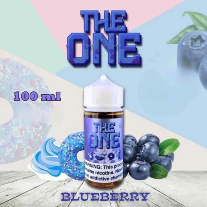 THE ONE 100 ML E-LIQUID 3MG VAPE JUICE BLUEBERRY