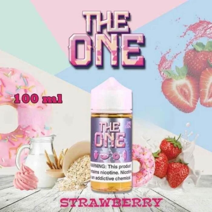 THE ONE 100 ML E-LIQUID 3MG VAPE JUICE STRAWBERRY