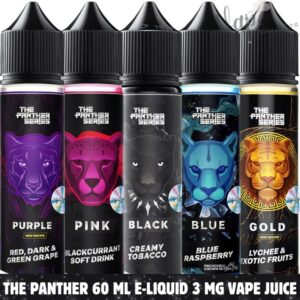 THE PANTHER 60 ML E-LIQUID 3 MG VAPE JUICE