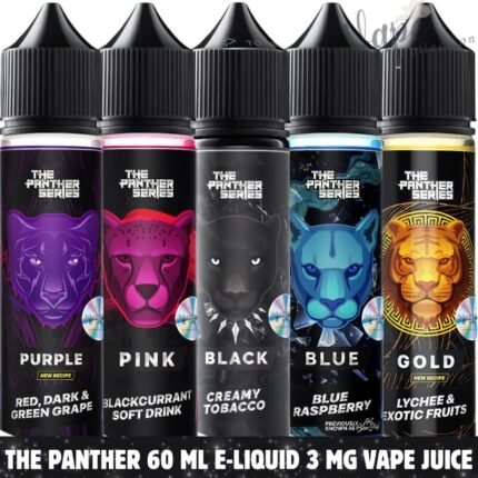 THE PANTHER 60 ML E-LIQUID 3 MG VAPE JUICE