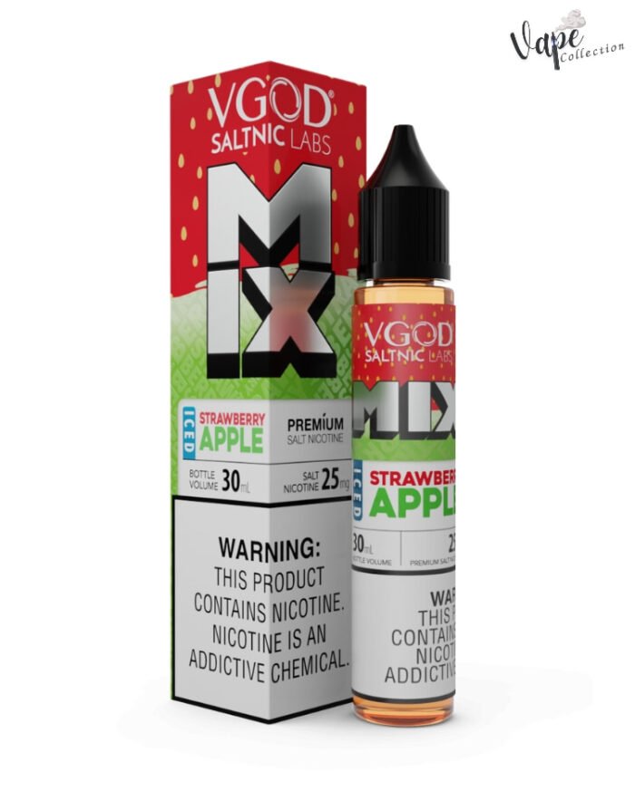 VGOD Mix Saltnic Price in Dubai ICED STRAWBERRY APPLE